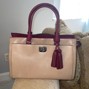 Coach leather bag